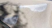 Pebble Delaminated Surface