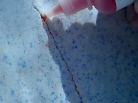 Dye Test for Wall Crack
